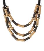 Gold plain necklaces