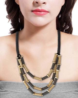 Gold plain necklaces 3
