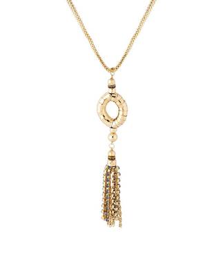 Gold plain pendants 1