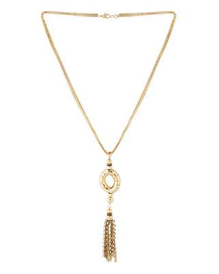 Gold plain pendants 2