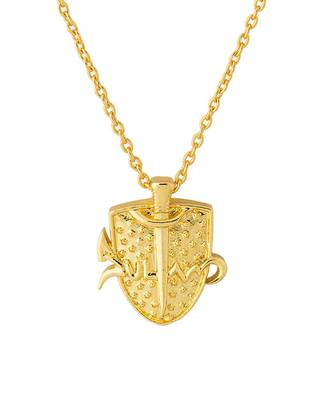 Gold crystal pendants 1