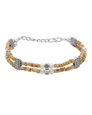 Silver crystal bracelets 1