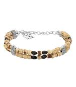 Silver crystal bracelets