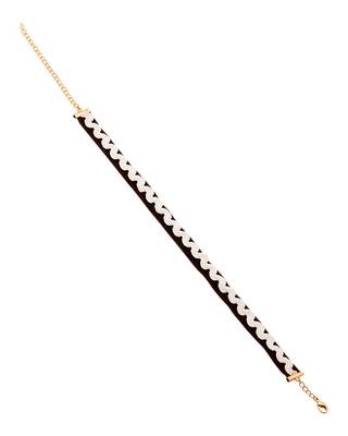 Brown crystal necklaces 2