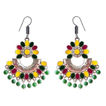 Multicolor Pearl Earrings 1