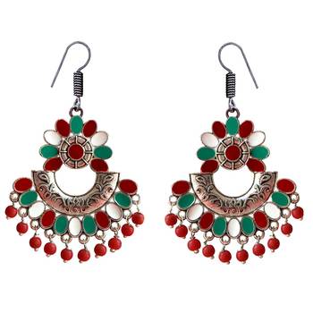 Multicolor Pearl Earrings 1