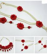 Red necklaces