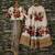Multicolor Floral Print Art Silk Semi Stitched Lehenga Choli