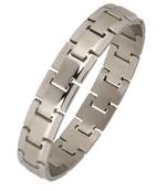 Italian Geometric Silver Rhodium 316L Surgical Stainless Steel Openable Kada Bracelet Boys Men