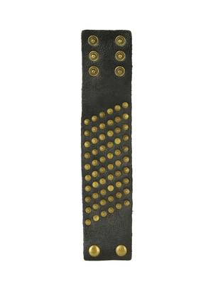 Disco Casual Wear Dark Brown Handcrafted Leather Adjustable Wrist Band Strap Combo Pack Of 2 Bracelet Boys Men 4