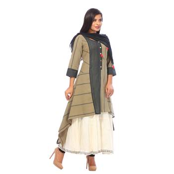 Green printed cotton salwar 3