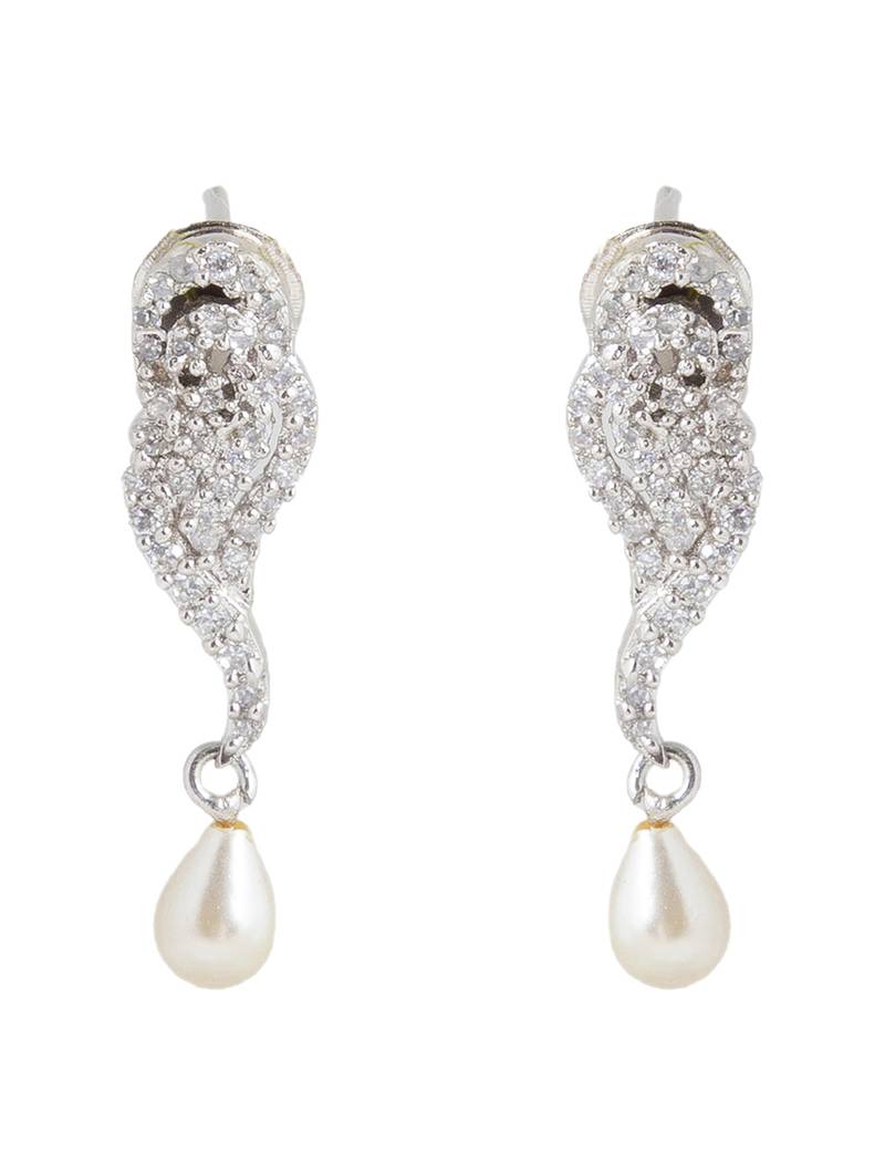 White diamond pendants