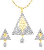 White diamond pendants