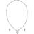 White diamond mangalsutra