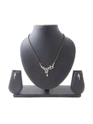White diamond mangalsutra 3