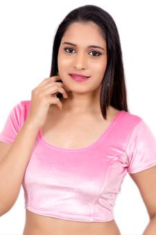 Pink Velvet Palin stitched blouse