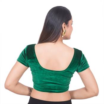 Green Velvet Palin stitched blouse 4