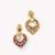 Pink earrings