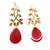 Pink earrings