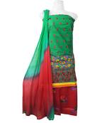 Multicolor embroidered cotton salwar