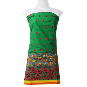 Multicolor embroidered cotton salwar 2