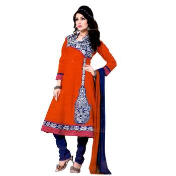 Multicolor embroidered cotton salwar 1