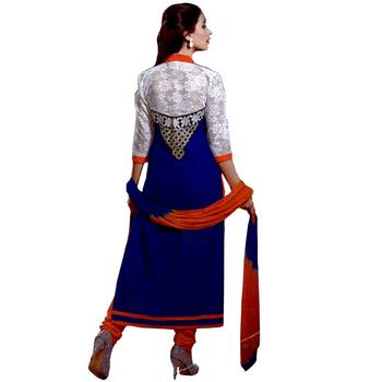 Multicolor embroidered cotton salwar 2
