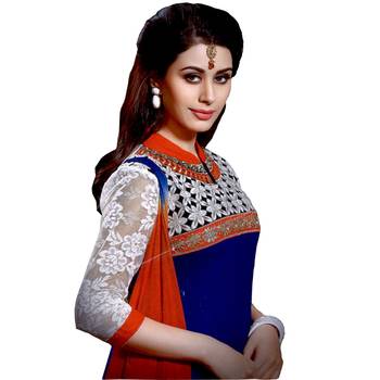Multicolor embroidered cotton salwar 3
