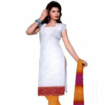 Multicolor embroidered georgette salwar 1