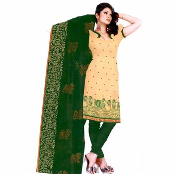 Multicolor embroidered chanderi salwar 1