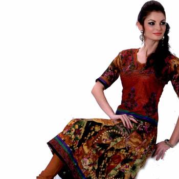 Multicolor embroidered cotton salwar 2