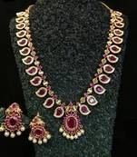 Ruby Gold Plated Mango Hara