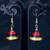 Multicolor earrings
