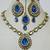 Blue necklaces