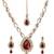Maroon necklaces