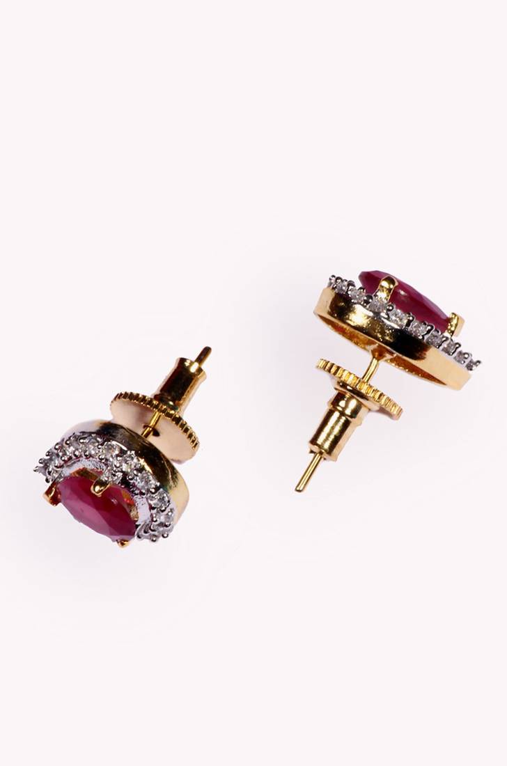 Pink earrings