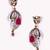 Pink earrings