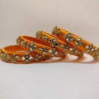 Orange bangles-and-bracelets 1