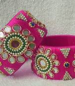 Pink bangles-and-bracelets