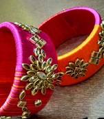 Multicolor bangles-and-bracelets