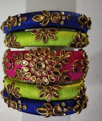 Multicolor bangles-and-bracelets 1