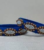 Blue bangles-and-bracelets