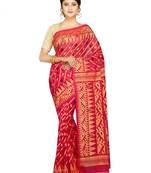 Multicolor Hand Woven Pure Bengal Handloom Saree