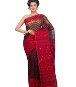 Multicolor Hand Woven Pure Bengal Handloom Saree