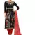 Black Embroidered Cotton Salwar