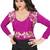Pink Embroidary Tapeta Silk semi stitched gown