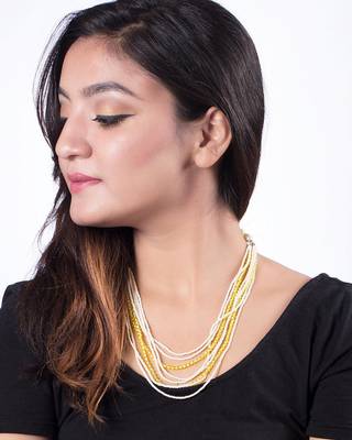 Silver pearl necklaces 3