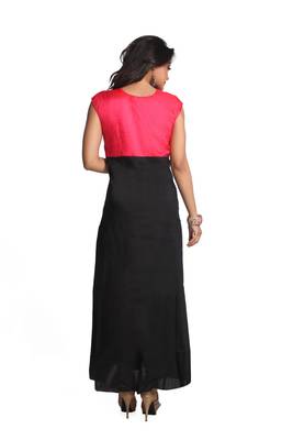 Multicolor Hand Woven Silk Stitched Kurti 3