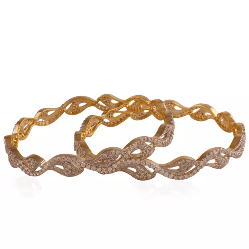 Lovely Gold plated ad bangle