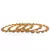Nice Gold plated ad bangle